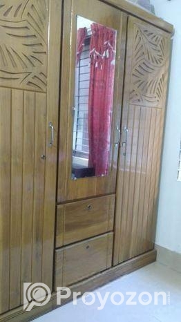 ৩ দরজা সেগুন আলমিরা