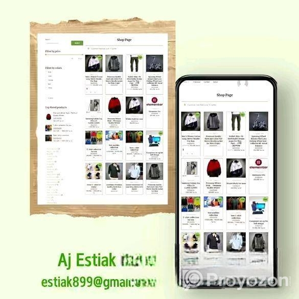 আপনার ব্যবসার জন্য কাস্টম ও রেসপনসিভ WordPress ওয়েবসাইট ডিজাইন