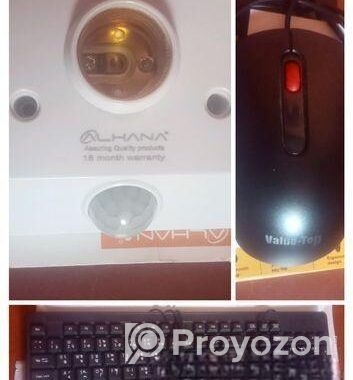 Keyboard + Mouse কিনলেই Free Human Infrared Sensor Combo Offer