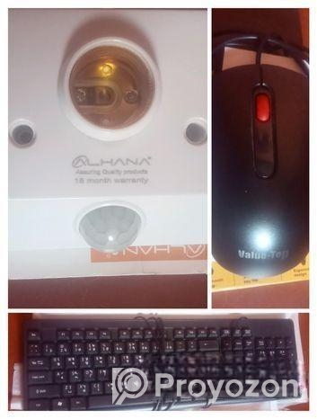 Keyboard + Mouse কিনলেই Free Human Infrared Sensor Combo Offer