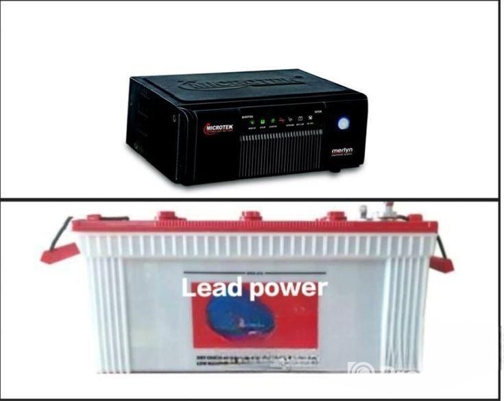 4 Fan and 5 bulb Genuine Microtek ips আইপিএস+165 ah battery