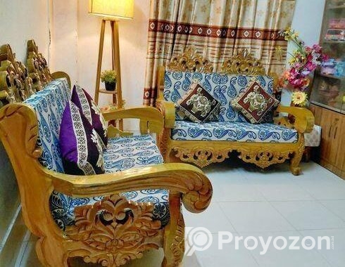 আকাশঁমণি কাঁঠের ভিক্টোরিয়া সোফা সেট