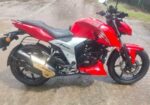 TVS Apache RTR 160 . 2023