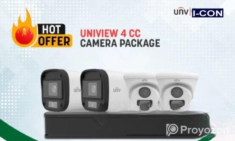 বিশাল ছাড়ে কিনুন অডিও সহ ফুল কালার ৪ সিসি ক্যামেরা সেট