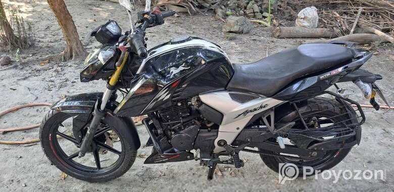 TVS Apache RTR BLACK 2024