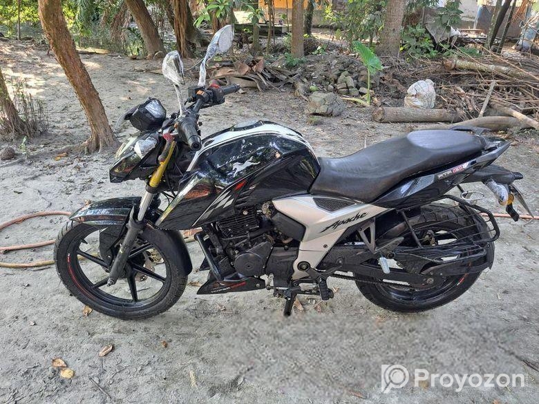 TVS Apache RTR BLACK 2024