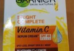 Garnier Bright Complete Vitamin C Serum Cream Spf40