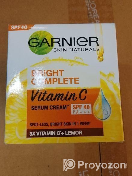 Garnier Bright Complete Vitamin C Serum Cream Spf40