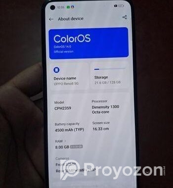 OPPO Reno 8 5g (Used)