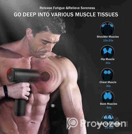 Facial Body Massage Gun (Rechargble)