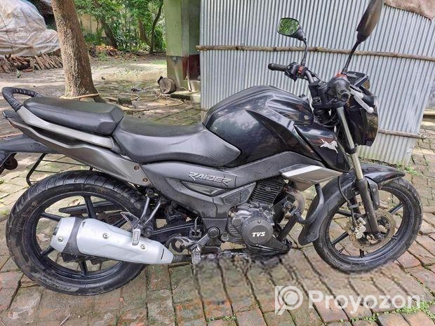 TVS Raider 125 black 2023