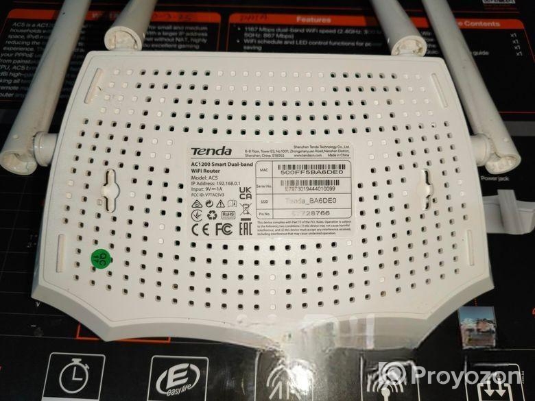 Tenda AC5 Router + ONU