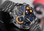 Men Outdoors Sports Smart Watch Ak75 Flashlight