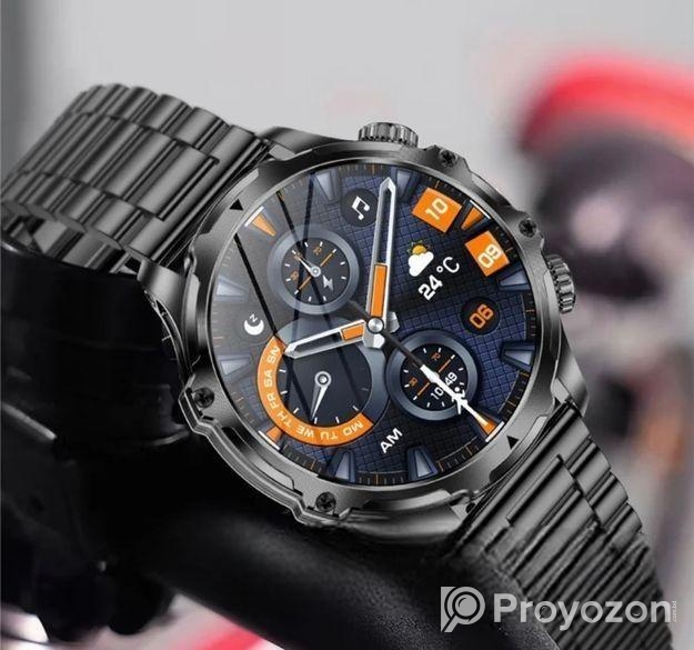 Men Outdoors Sports Smart Watch Ak75 Flashlight