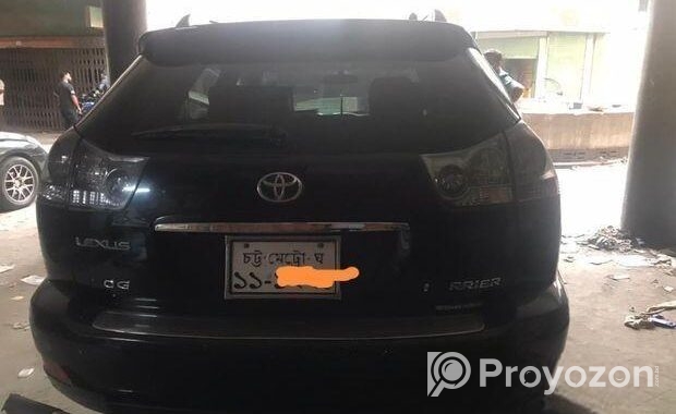 Toyota Harrier black 2005