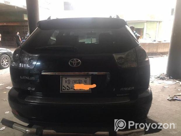 Toyota Harrier black 2005