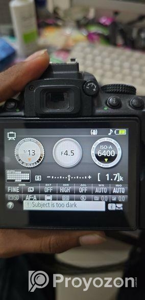 Nikon D5300 with 70-300