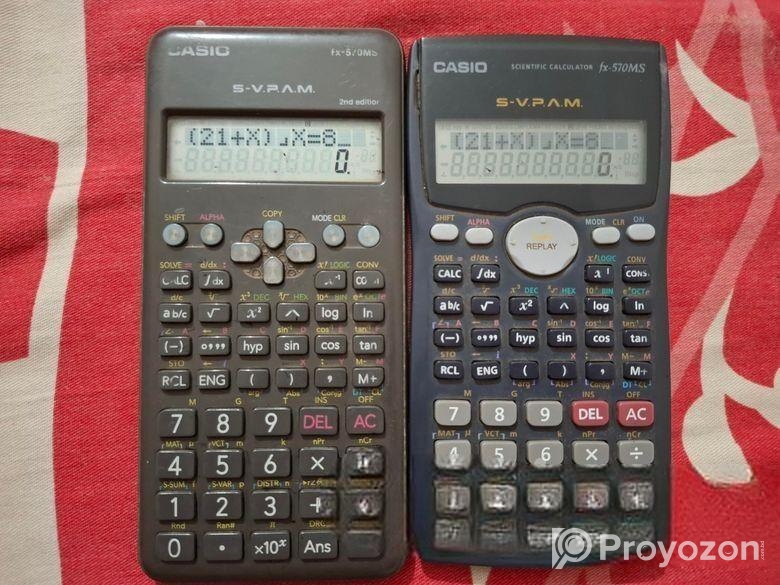 Casio Scientific Calculator (fx-570ms) 1st And 2nd Edition