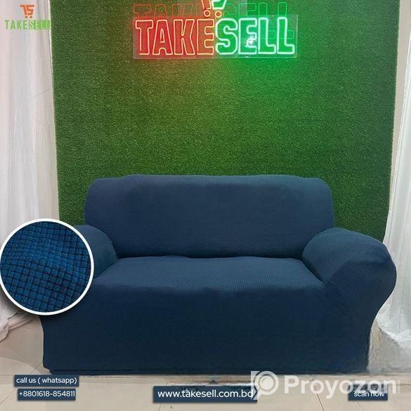 Solid Honey Comb Sofa Cove