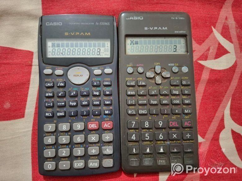 Casio Scientific Calculator (fx-570ms) 1st And 2nd Edition