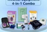 Medical Equipment 4-in-1 Combo Pack with Free Thermometer