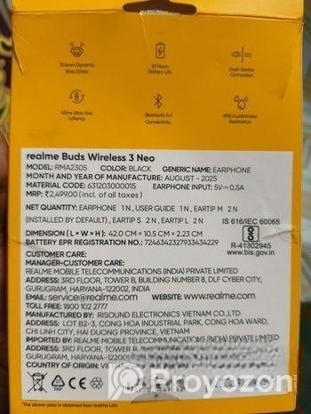 Realme Buds Wireless 3 Neo