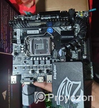 Motherboard, RAM, SSD