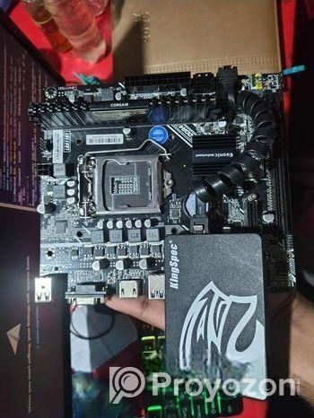 Motherboard, RAM, SSD