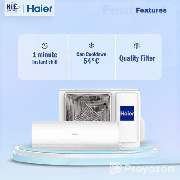 HAIER HSU-12CLEANCOOL 1 TON CLEANCOOL INVERTER AC