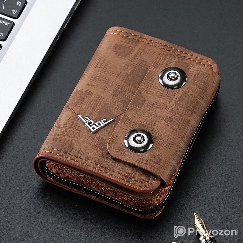 ভাইরাল কার্ড হোল্ডার | Kingdushi Premium Zipper Card Wallet