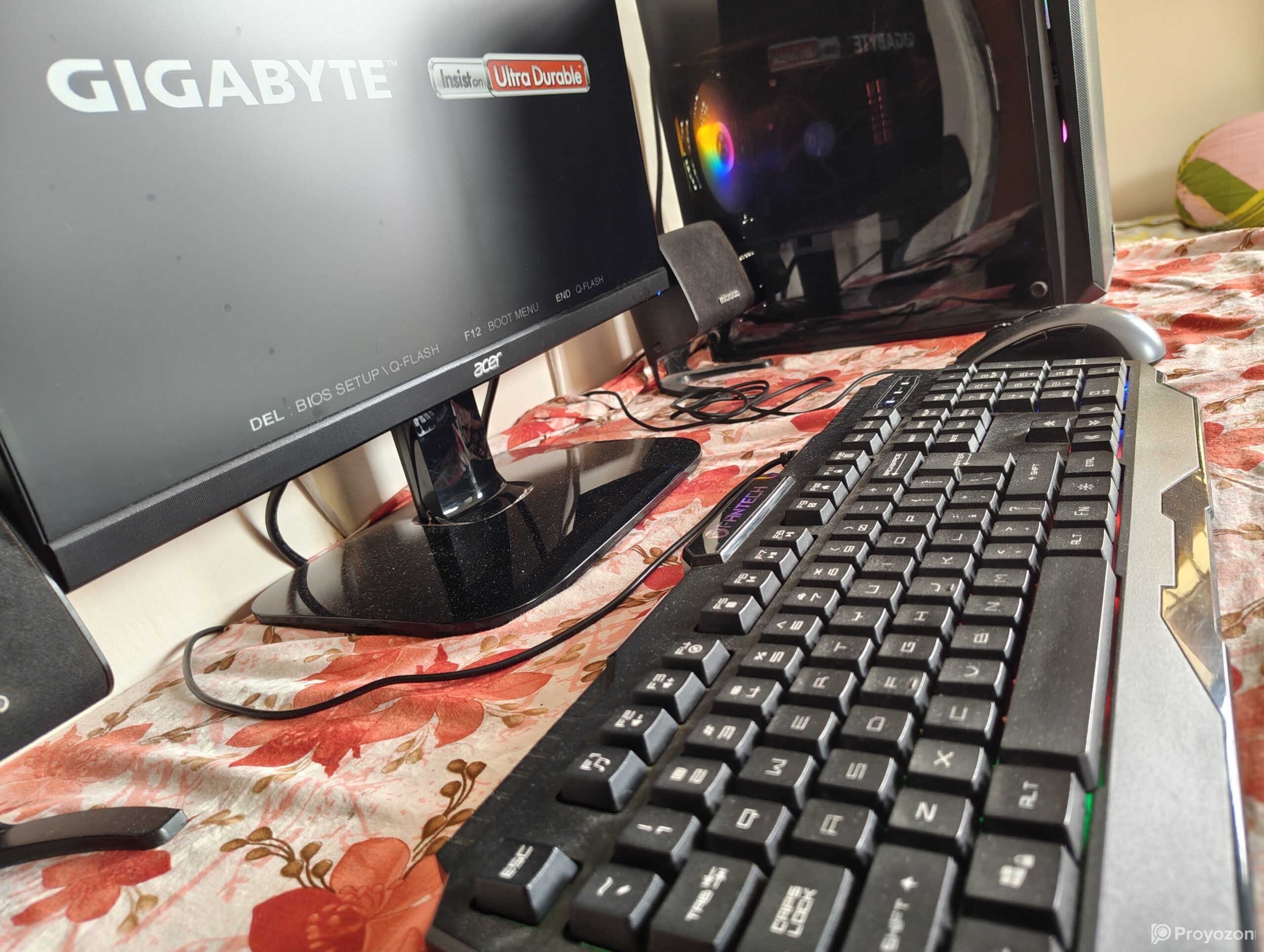 GTX 1650 DDR6 Grafix card Full Gaming set up PC 16 GB Ram