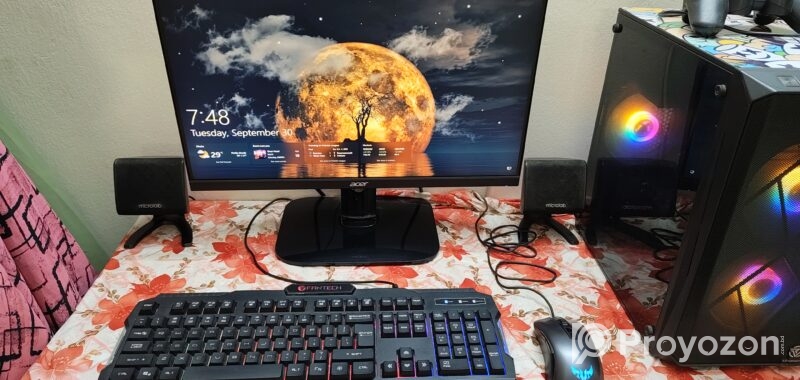 GTX 1650 DDR6 Grafix card Full Gaming set up PC 16 GB Ram