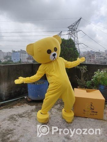 টেডি বিয়ার কস্টিউম বিক্রি হবে।। বড় মাথার টেডি।।