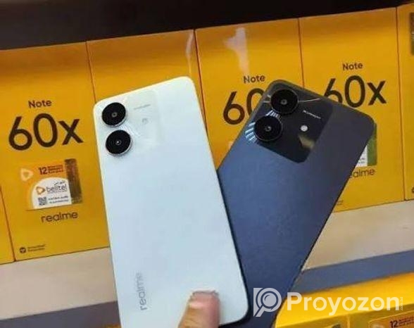 Realme Note 60 X 4/64 অফিসিয়াল (Brand New)