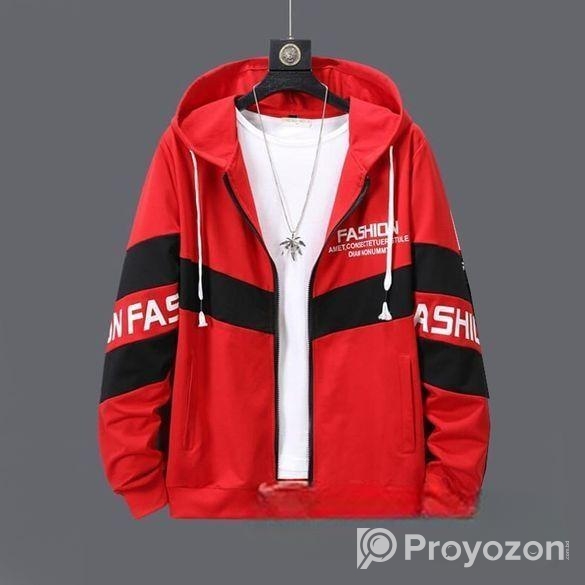 New Stylish Ziper Type Hoddie For Man