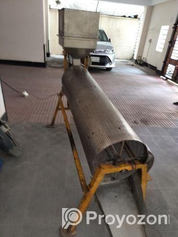 বাদাম ভাজা এবং বালু ঝাড়া মেশিন