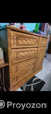 অডার দিয়ে বানানো, অরিজিনাল চিটাগাং শেগুন কাঠের ওয়ারড্রব