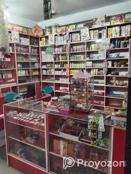 কসমেটিকস মালামাল, ডেকোরেশন ও পজিশন সহ দোকান বিক্রয় করা ইইবে।