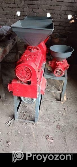 ধান ভাঙ্গানোর অটোমেটিক মিনি রাইস মিল তিন মাথা