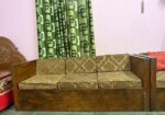 সেগুন কাঠের সোফা