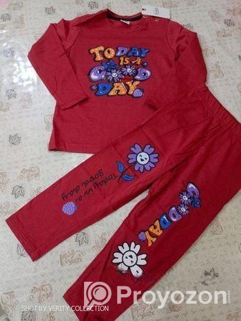 Kids Winter T-shirt Set