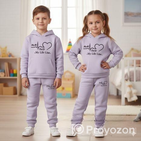 Elegant Stylish Baby Hoodie Set