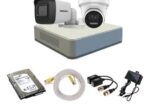 Best Price 2 Pcs CCTV Camera Setup with Hikvision