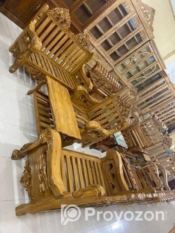 চিটাগং সেগুন কাঠের সোফা 15% Discount