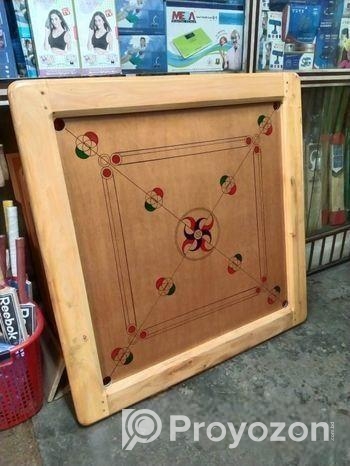 Wooden Carom Board 56*56 inch Nice Polish & smooth (Only Board)