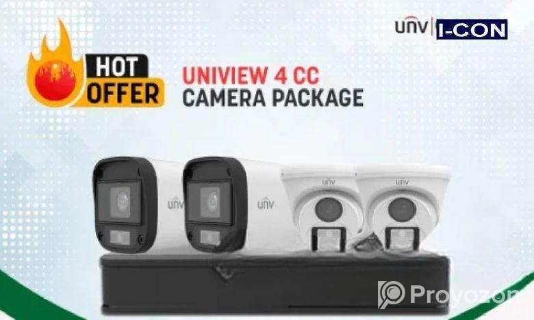 বিশাল ছাড়ে কিনুন অডিও সহ ফুল কালার ৪ সিসি ক্যামেরা সেট