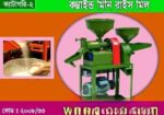 কম্বাইন্ড মিনি রাইসমিল মেশিন