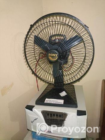 বুলেট ফ্যান প্রচুর বাতাশ+২টি ১০ ওয়াট বাতি ৬ঘন্টা চলে