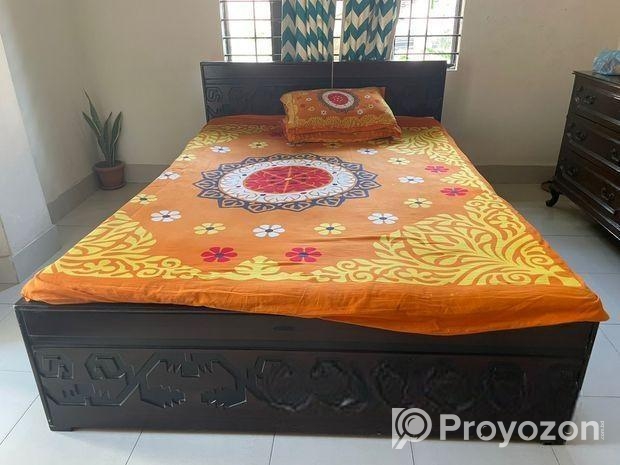 প্রসেস কাঠের বানানো, রেডিমেট কেনা ডাবল বেড ৭/৫ ফিট