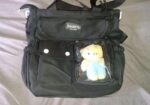 Damietu Crossbody Shoulder Bag with Cute Teddy Charm